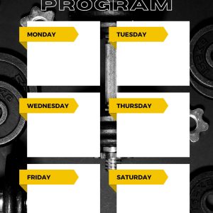 Workout Routine Planner
