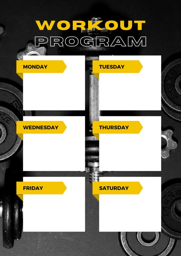 Workout Routine Planner