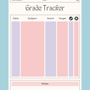 Grade Tracker