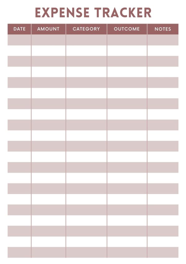 Expense Tracker by Category